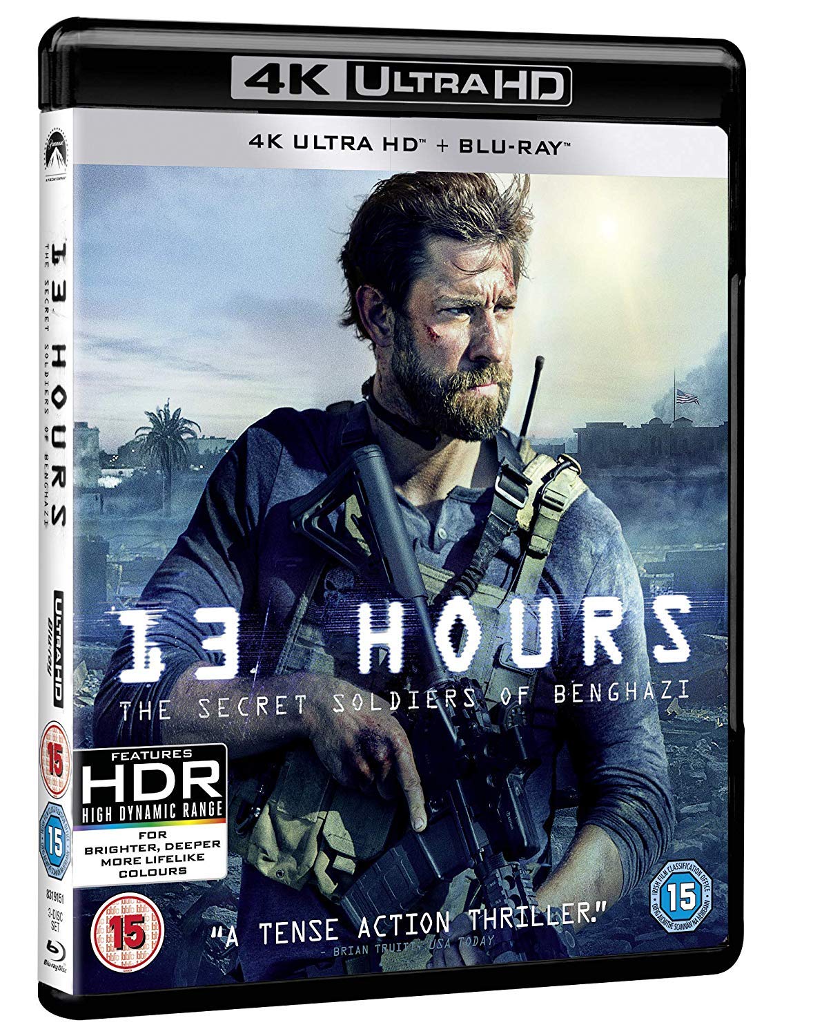 13 Hours: The Secret Soldiers of Benghazi 4k Ultra-HD [Blu-ray] [2019] [Region Free]