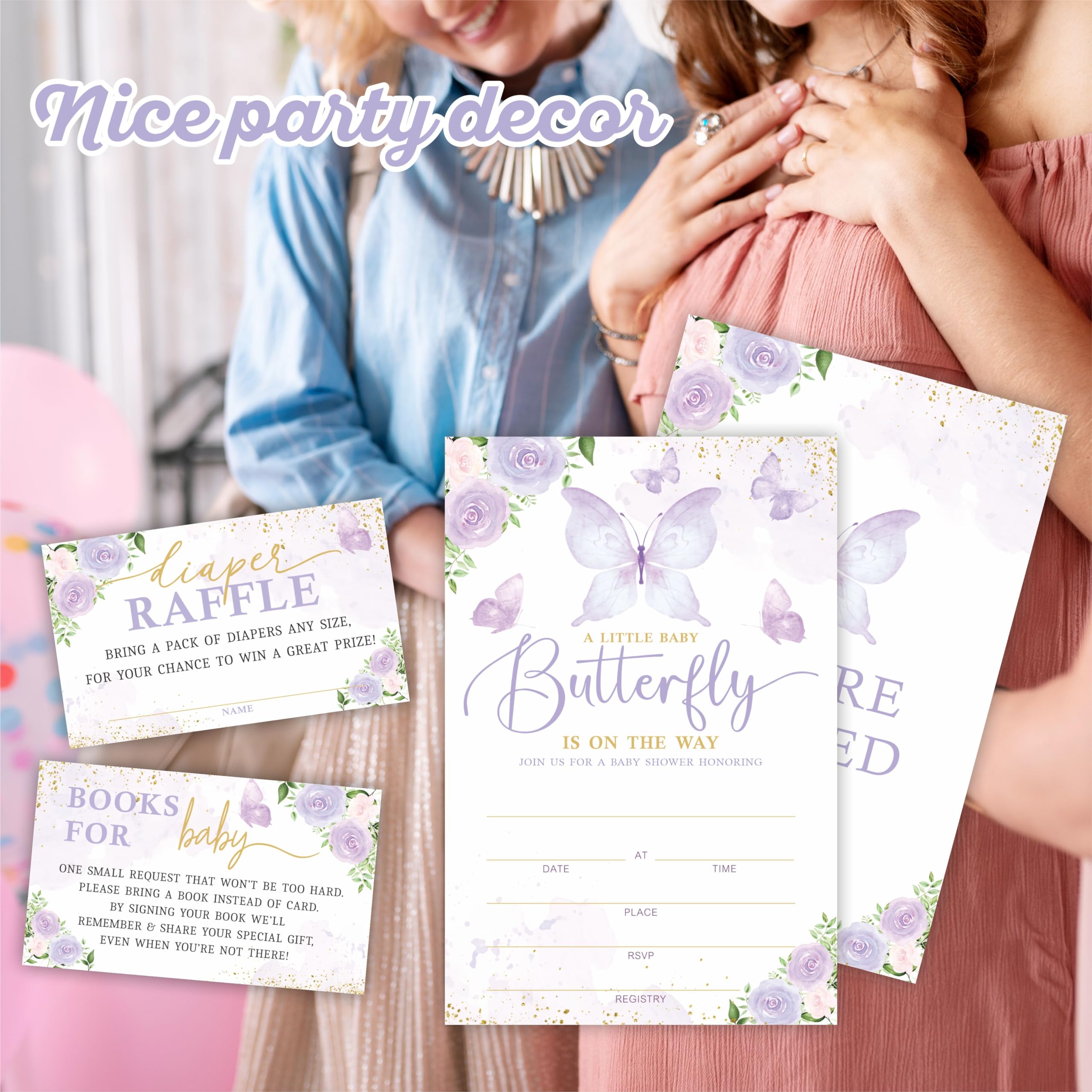 Butterfly Themed Baby Shower Invitations Butterfly Baby Shower