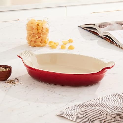 Miniatura 9 de Fuente Le Creuset para gratinar, de loza, pequeña, NA, Marseille