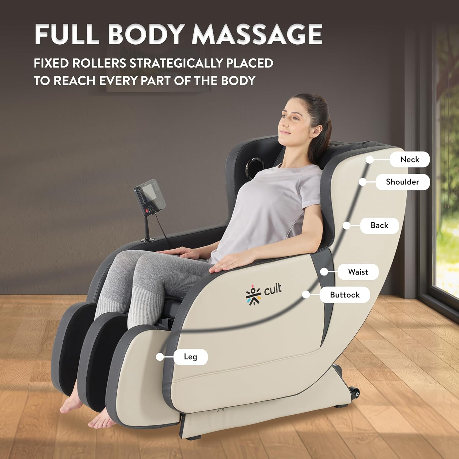 Cult Blissgre Massage Chair with Fixed Point Massage Technology, AI Voice for Home Cult Blissgre Massage Chair with Fixed Point Massage Technology, AI Voice for Home