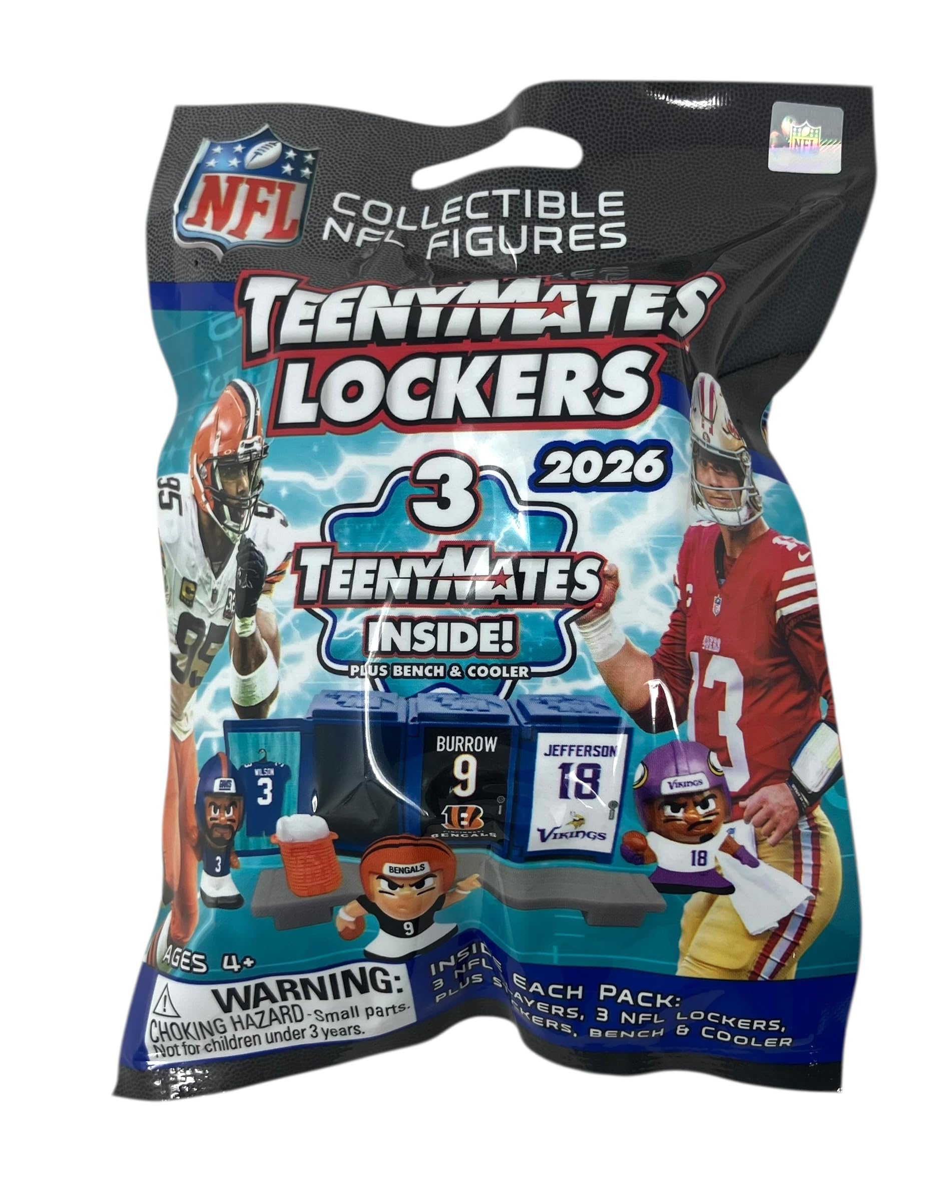 Amazon.com: Teenymates Party Animal 2026 NFL Series 14 Figures