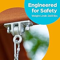 Vista 5 de Paquete de 2 columpios azules y 2 perchas para columpios