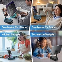 Boxă Bluetooth ZOOI cu suport pentru telefon mobil, cadou de ziua de naștere pentru tată sau bărbați, calendar de advent 7