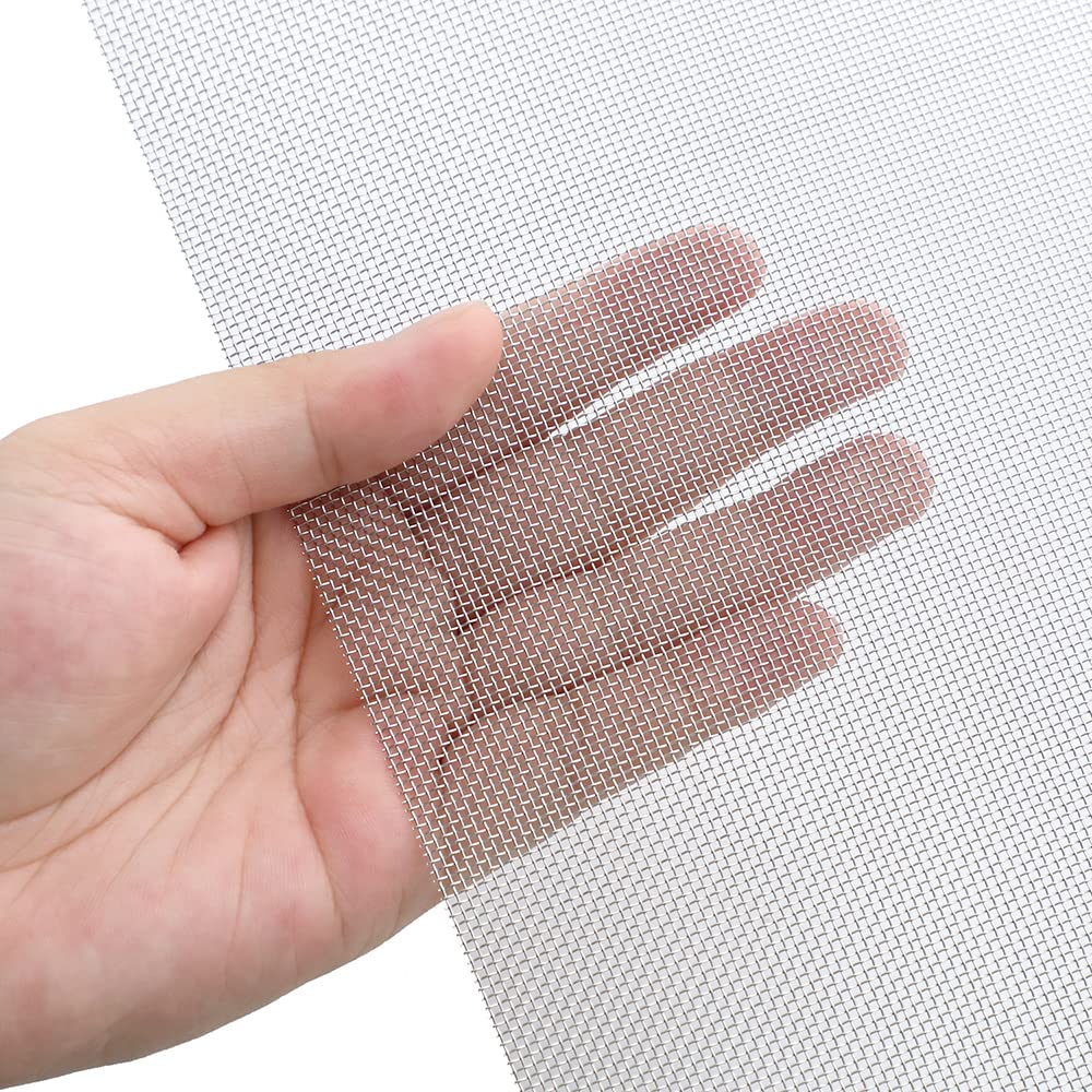 Edelstahl Filtergitter 304 – Feinmaschig, 200 X 30 Cm, Zum Schutz Vor Insekten & Mäusen | Schneidbar & Biegsam