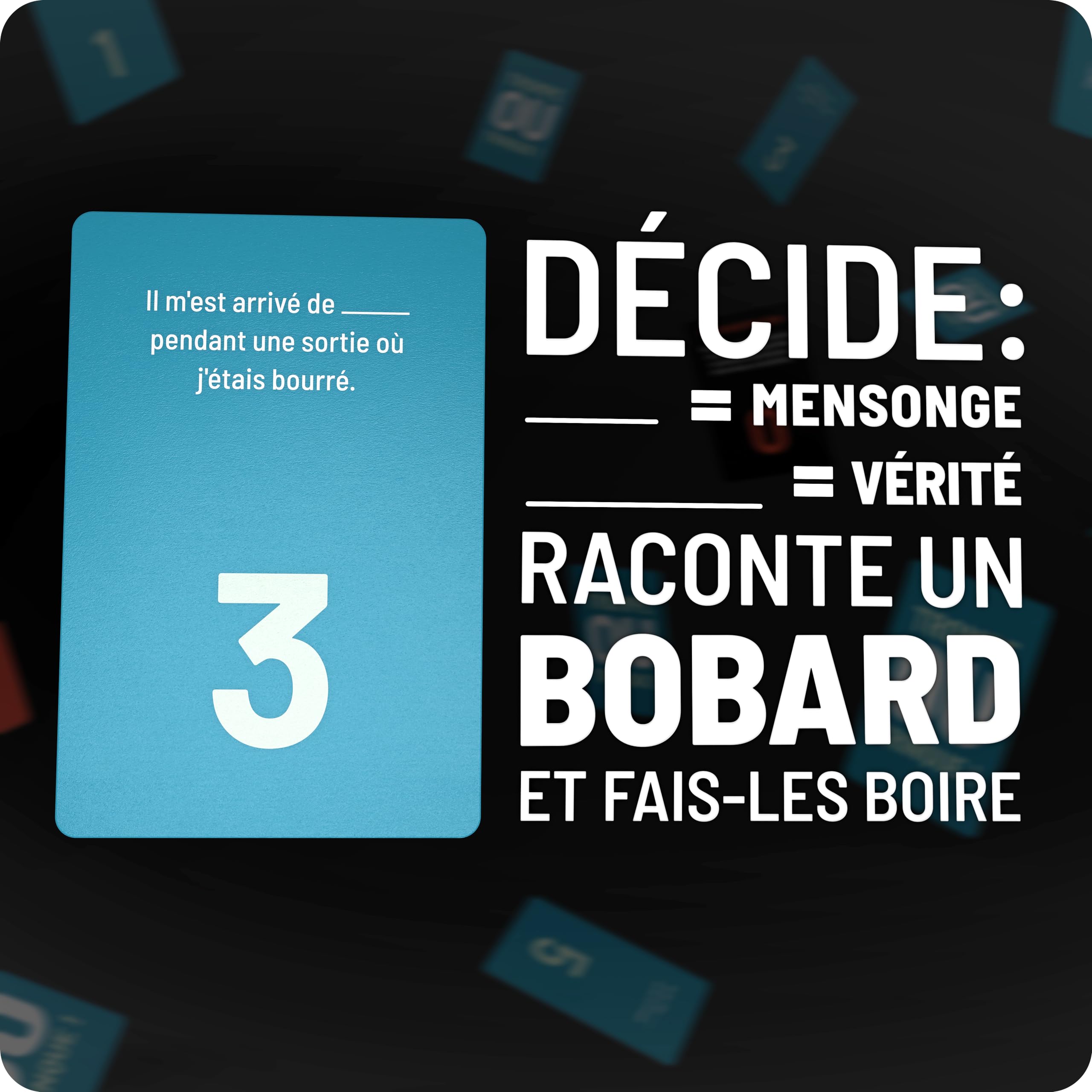 Trompe ou Trinque - Jeu de Fête Amusant avec 100 Cartes - Jeu à Boire pour Adultes dès 18 Ans - Édition Française