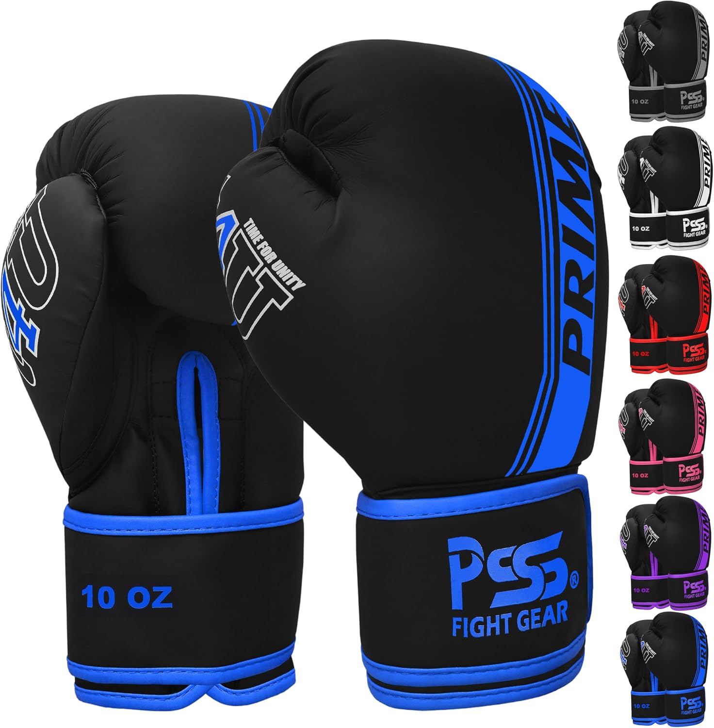 PSS Boxing Gloves for Kids/Youth Training Sparring, Kickboxing, Muay Thai, MMA, Heavy Punching Bag Mitts Focus Pads Workout Durable PU Leather, High-Density Foam Padding 4 6 8 10 Oz