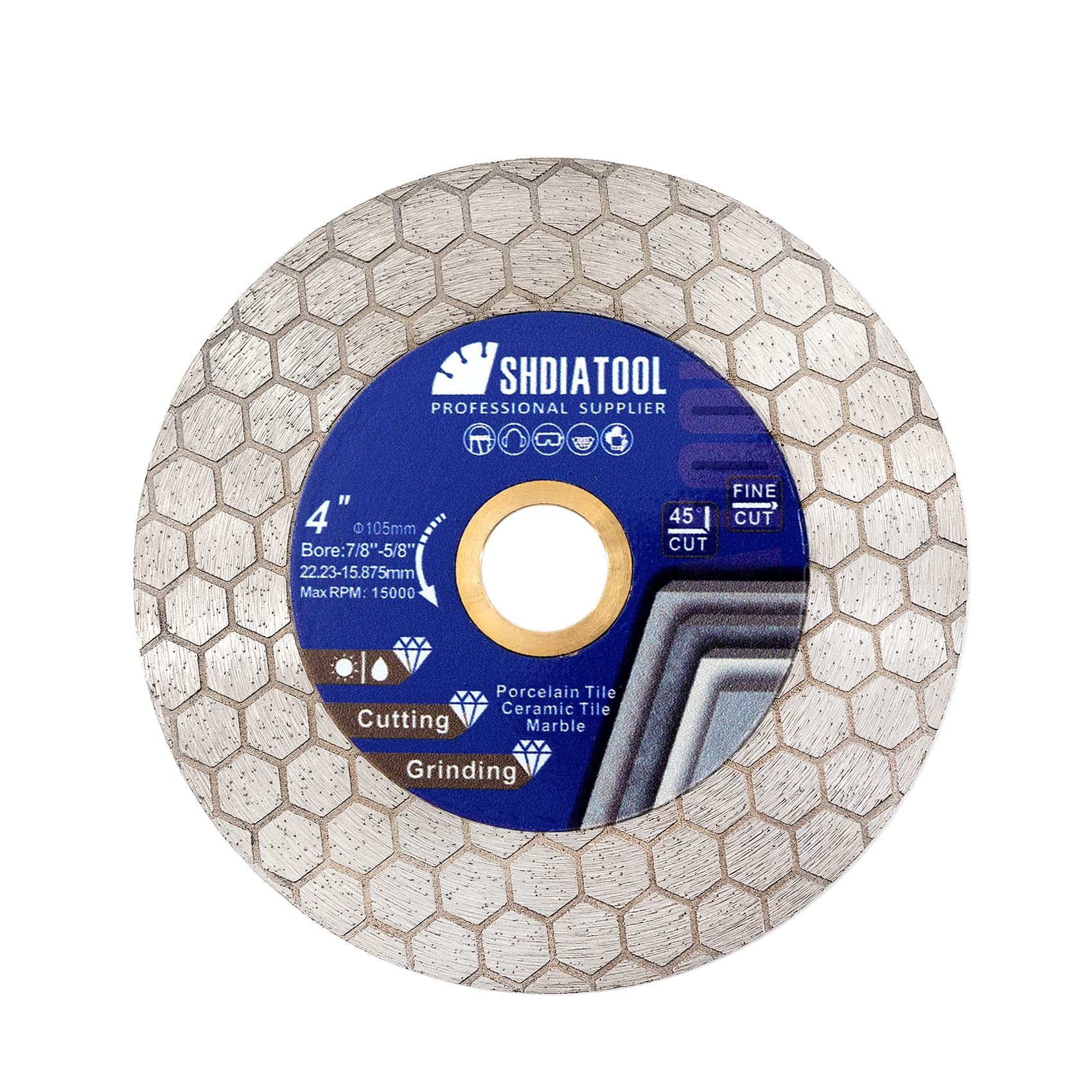 Meuleuse Lot De 10 Disques Abrasifs U00c0 Lamelles - Diamu00e8tre : 125 Mm - Grain Au Disque 76mm