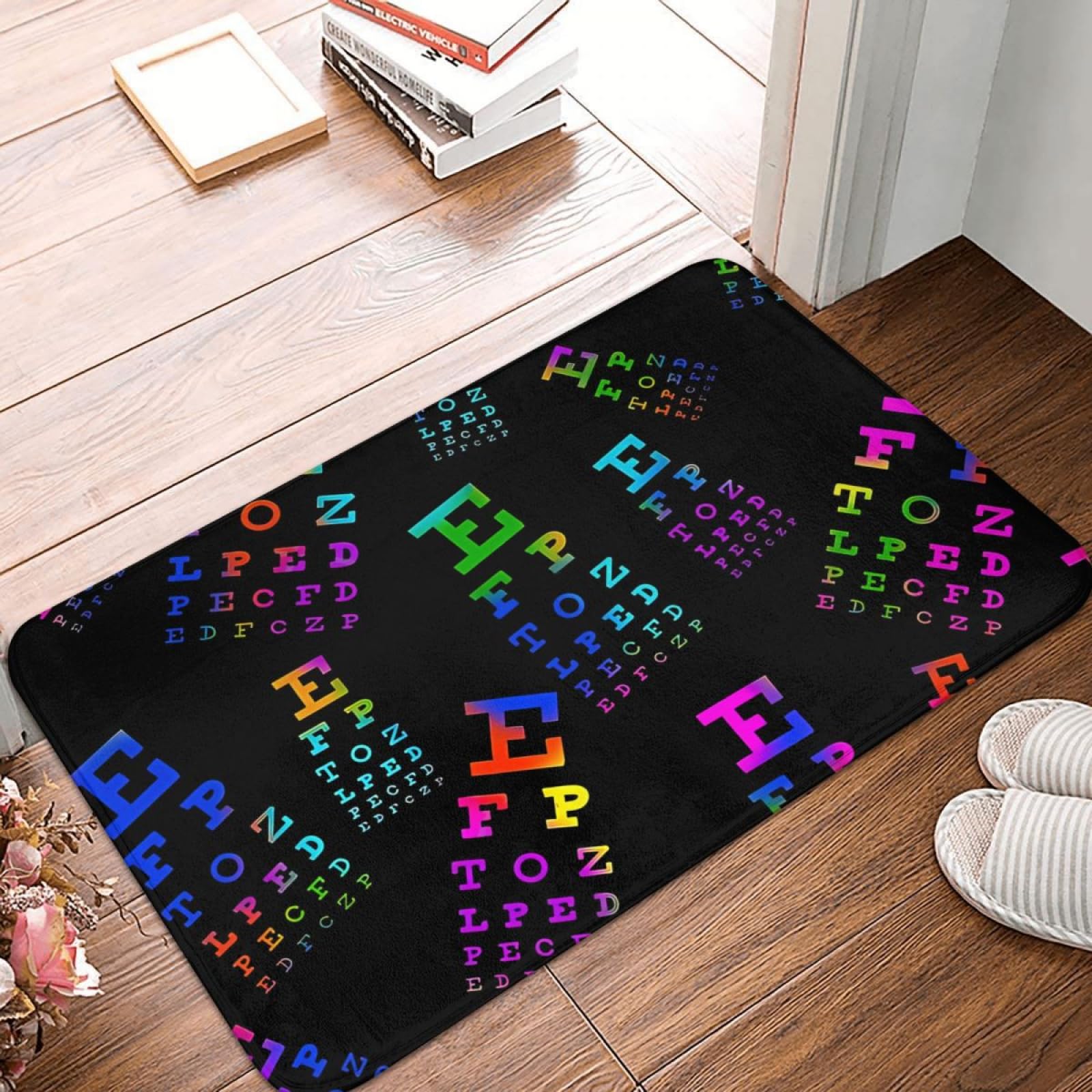 Tapis de décoration pour la maison antidérapant Groovy Snellen de salon