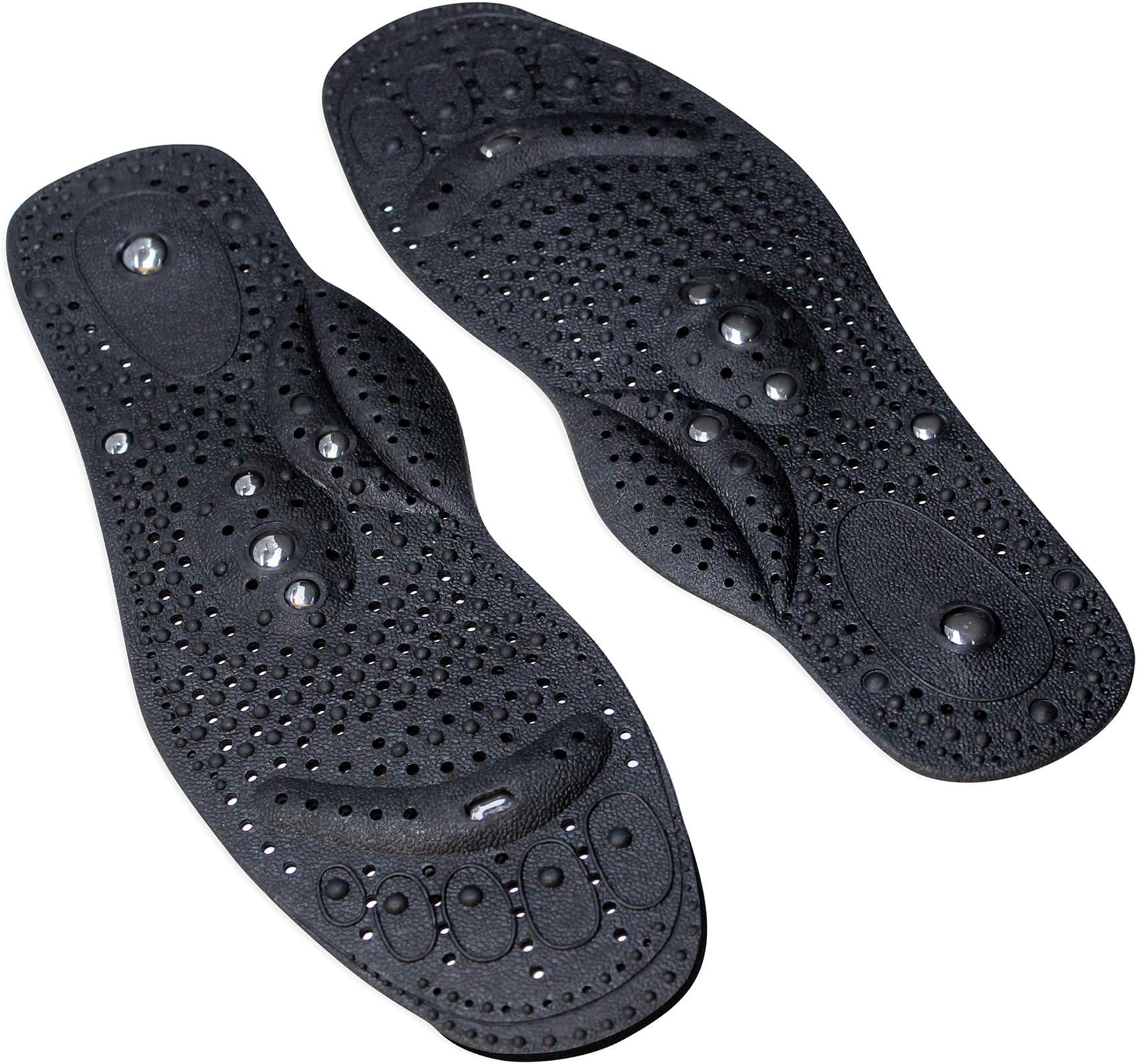 U.S. JACLEAN(Women's 8-9.5 / Men's 7-8.5) - Tropical Shiatsu Acupressure Insoles- Medium- W 7.5-9/M 6.5-8