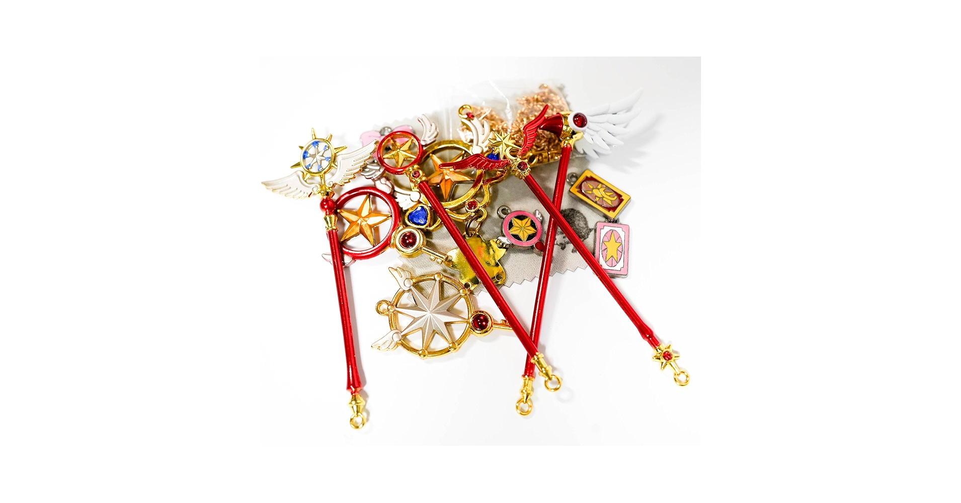 Amazon.co.jp: キーホルダー 魔法の鍵 さくらカード カード