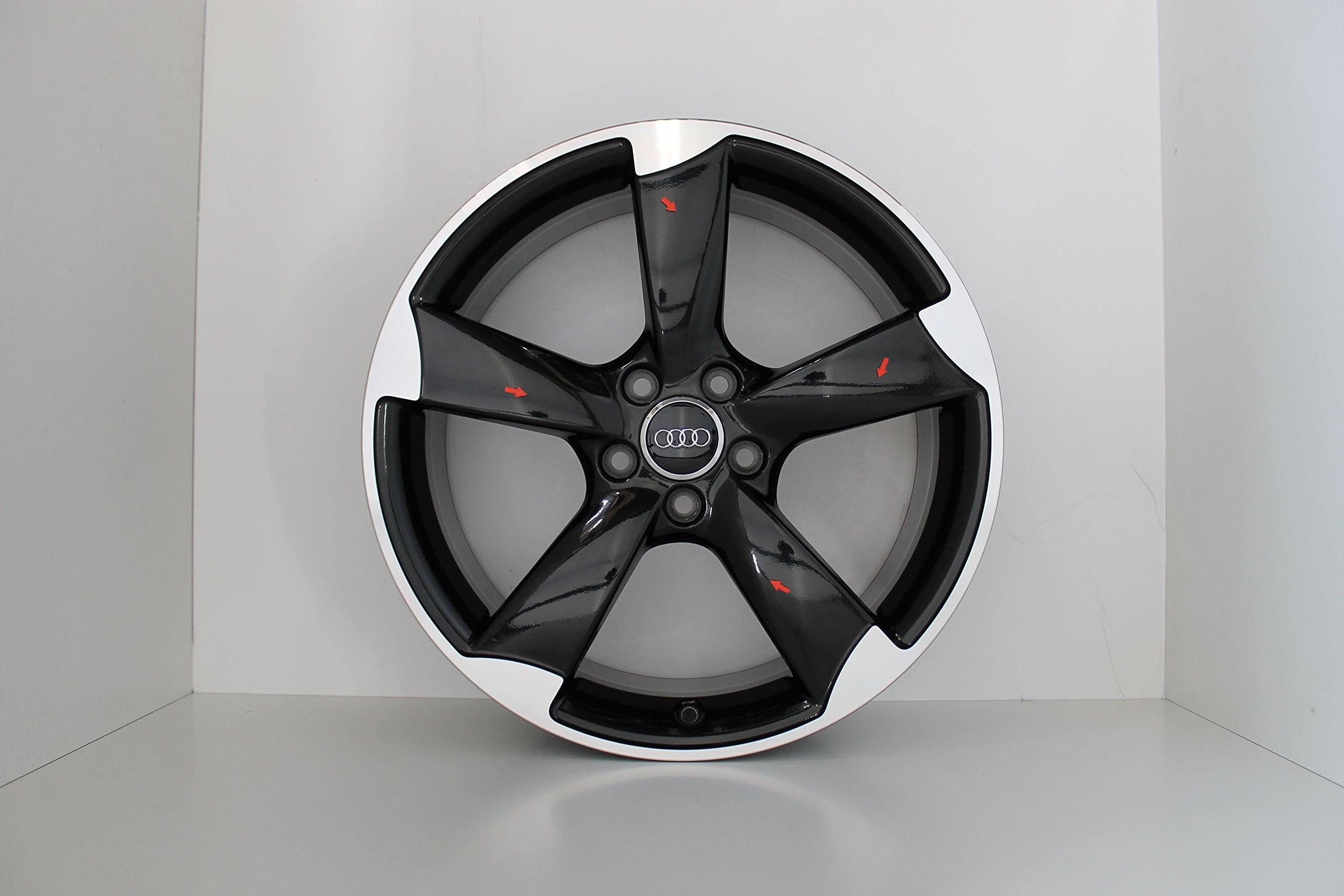 Original Audi A3 S3 8P RS3 rim set 8P0601025DA/CP Rotor 19 inch