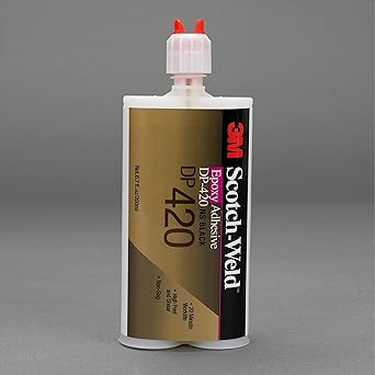 3M Scotch-Weld 39286 Epoxy Adhesive DP420NS, 200 mL, Black, 6.763 fl. oz.