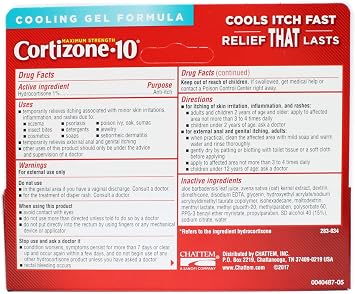 Cortizone-10 Cooling Relief Anti-Itch Gel 1 oz