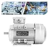 Three-phase motor 1.1 kW 380 V electric motor with aluminium housing for industrial and commercial use three-phase motor IP55 1405 rpm for pumps compressors and machines