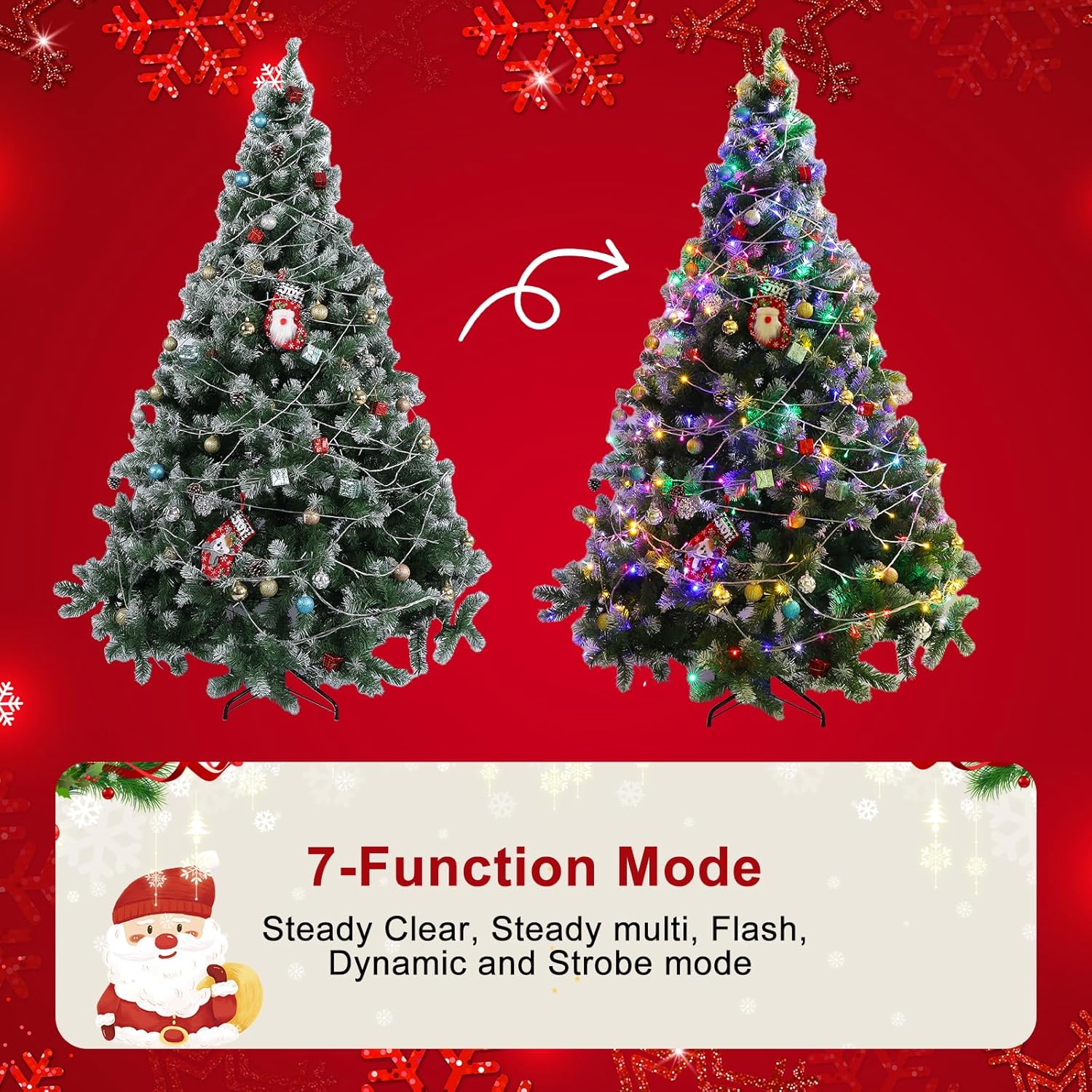 Christmas Tree and Plug Adapter