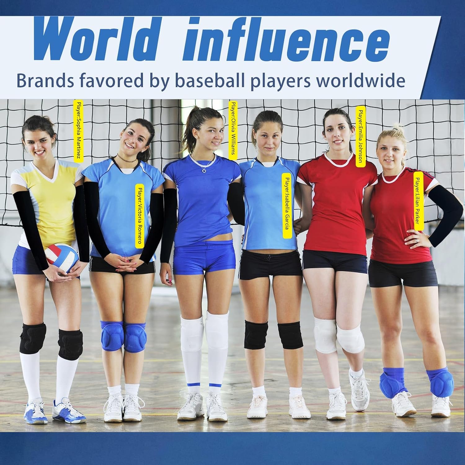 Volleyball Arm Sleeves Kids 5XS-2XL - Breathable Arm Sleeve Youth Men Women for Football Baseball Compression
