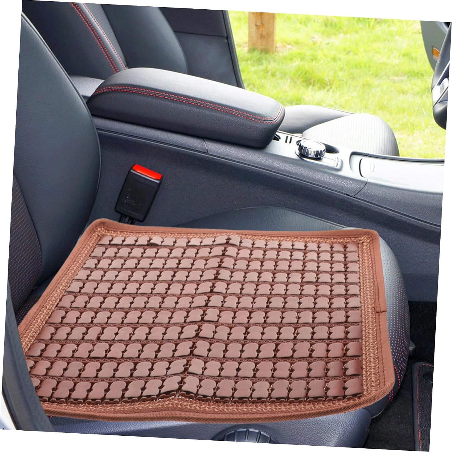 Mobestech Breathable Nonslip Cool Protector with Beads for Comfort and Dissipation for Summer Driving and Trucks