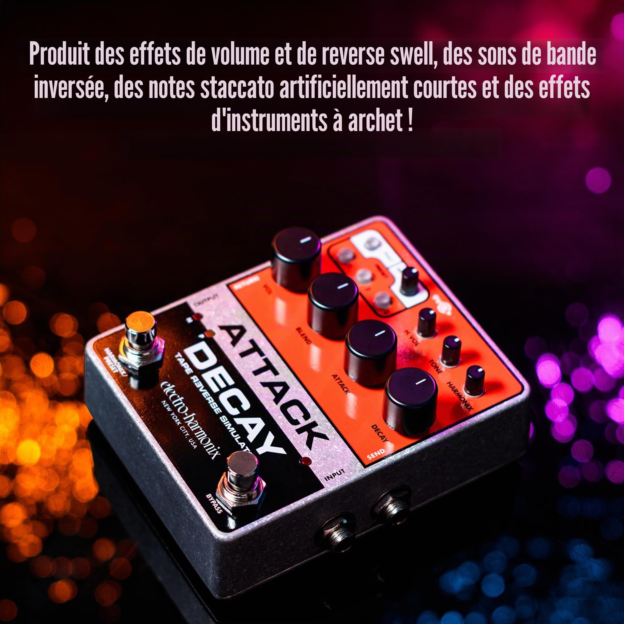 Electro Harmonix Attack Decay - Effet pour Guitares