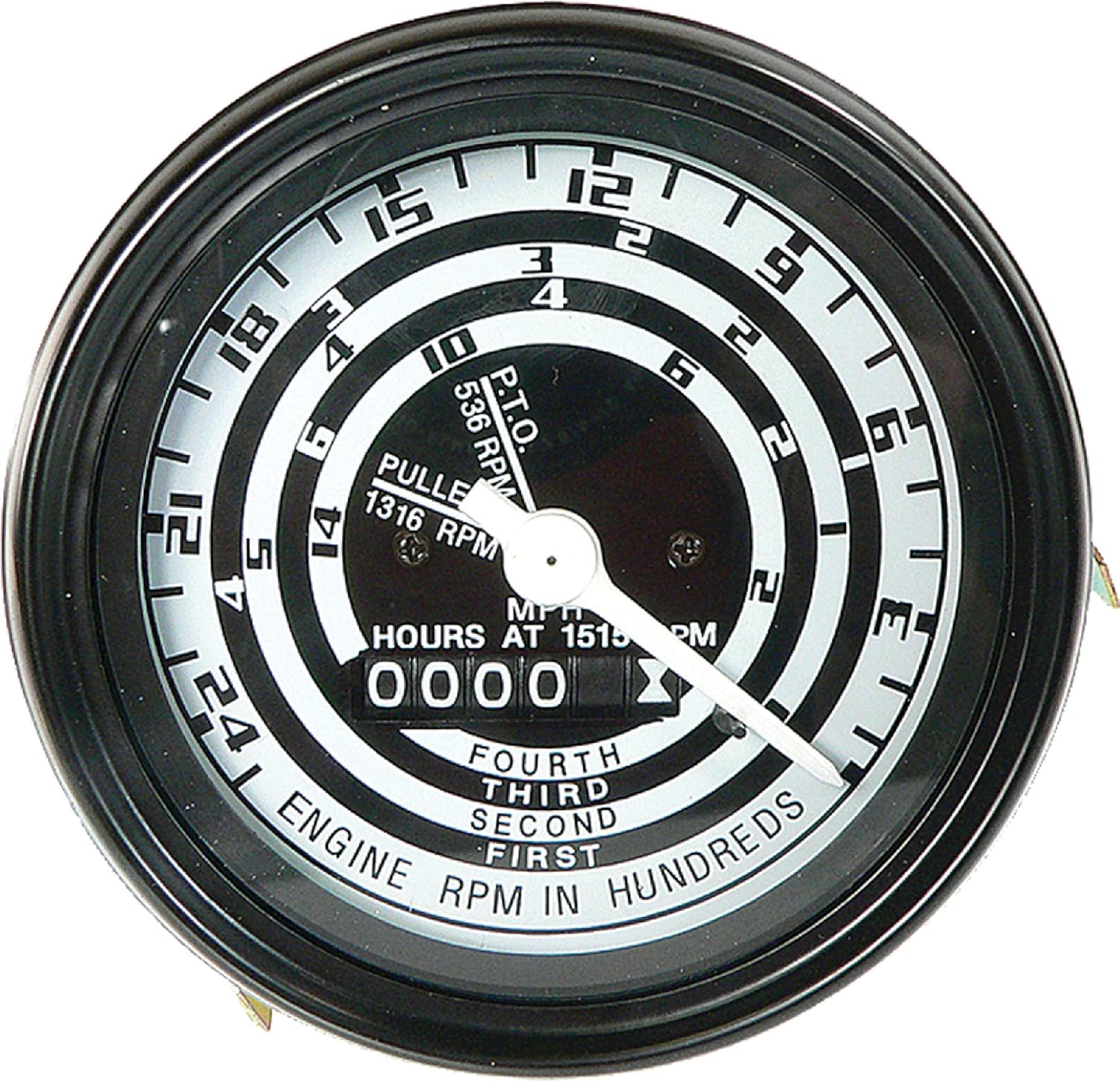 DB Electrical 640-01003 Tachometer Proofmeter Compatible with/Replacement for Ford 1800, 2000, 2120, 2130, 4000 (4cyl 1962-64), 4030, 4040, 4140, 501, 600, 601, 650, 660, 800, 801 Series C3NN-17360-N