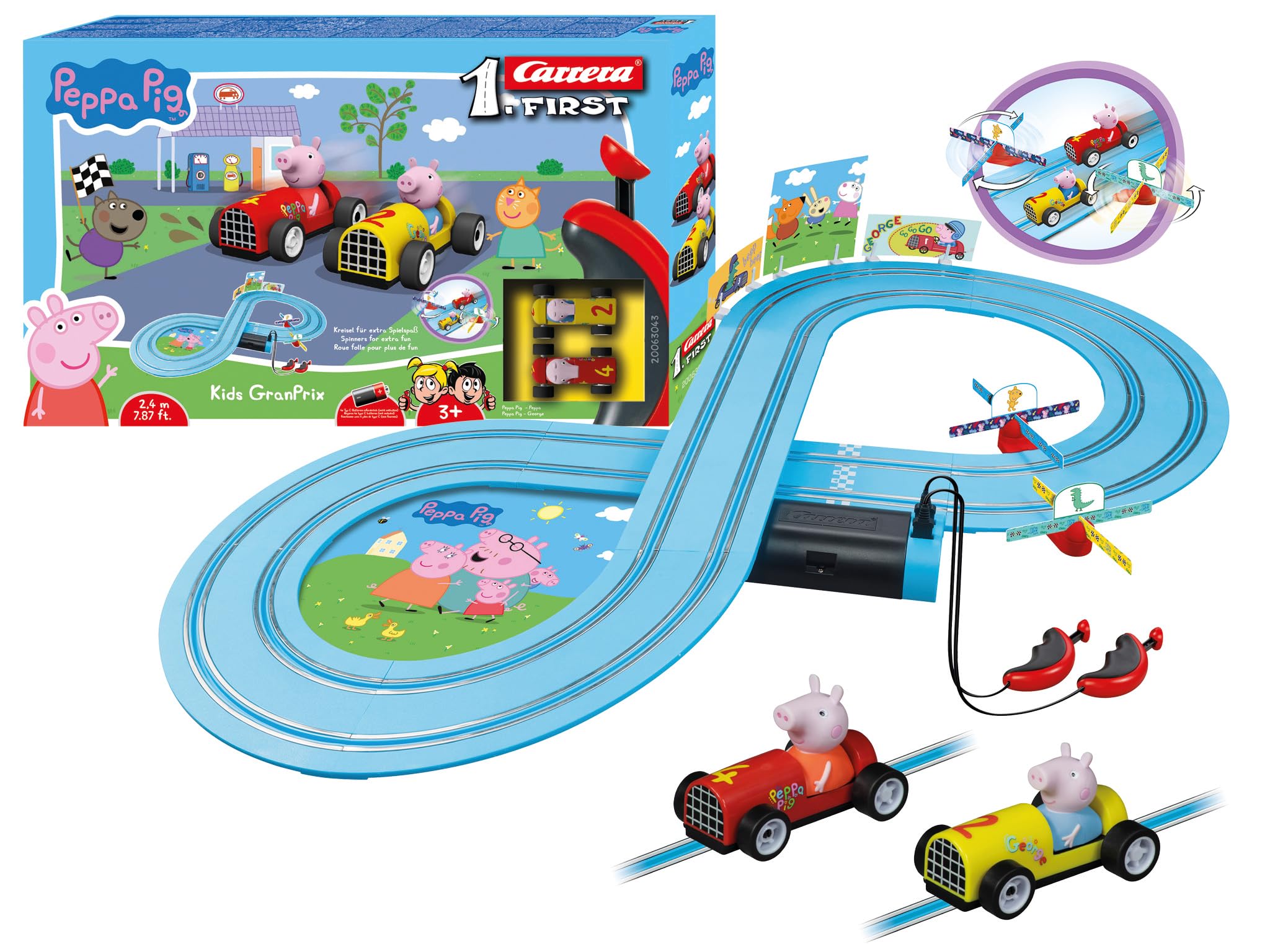 Carrera - 20063043 - Peppa Pig - Kids GranPrix