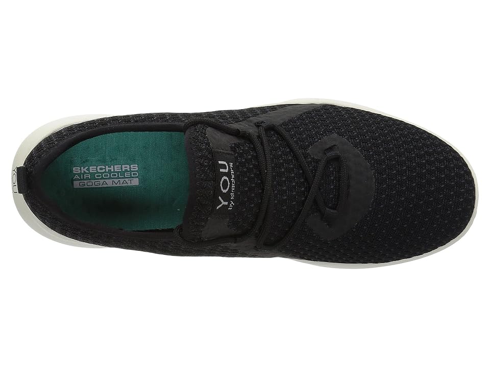 

SKECHERS Performance Serene (Black/White) Women's Shoes