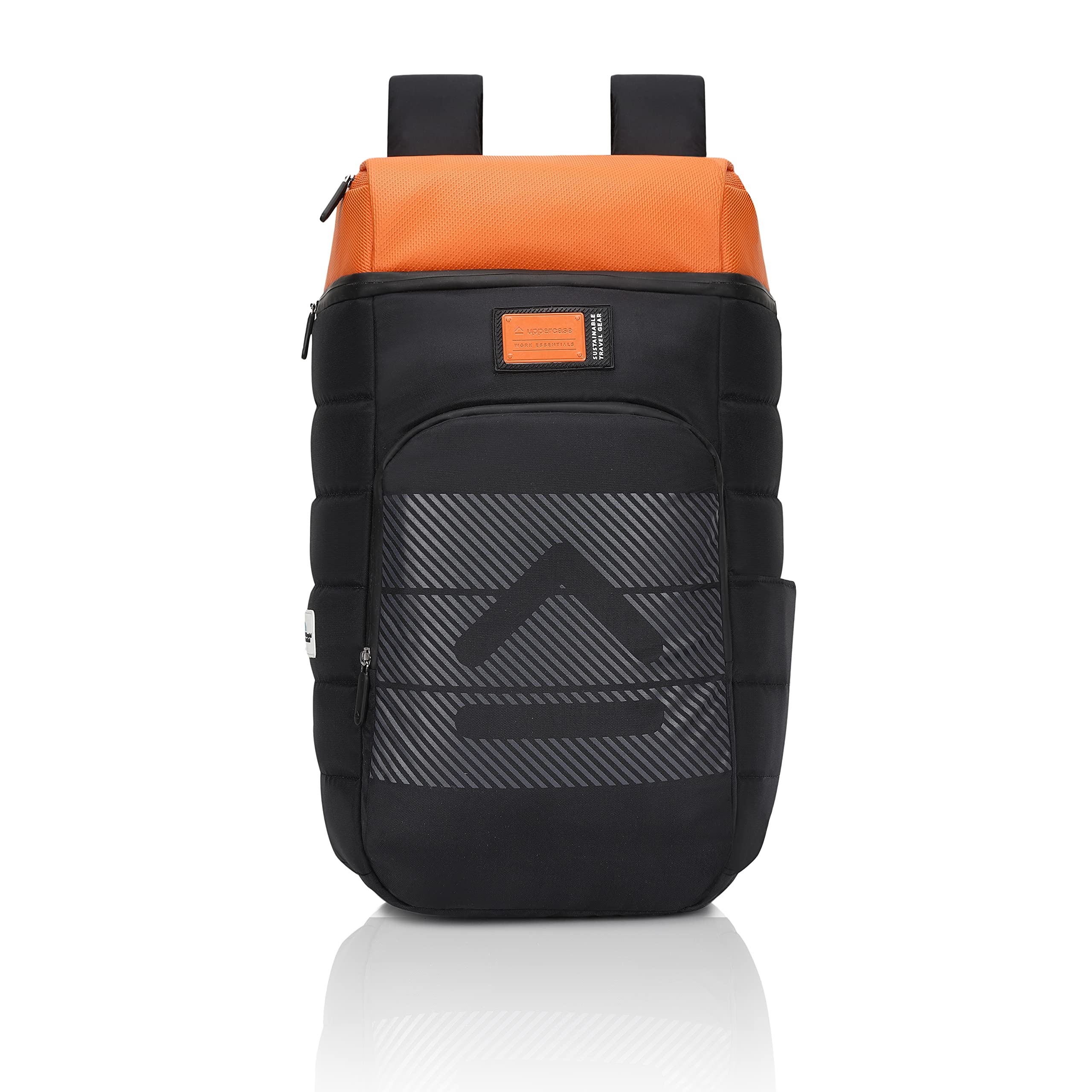 uppercase 26L Ryder Professional Laptop Backpack| upto 15.6 3x More Water Resistant Laptop Bag With Rain-Proof Zippers College Bag/Travel Bag for Men & Women 750 Days Warranty (Black) (B0BRMWDNZ7) Amazon Price History, Amazon Price Tracker