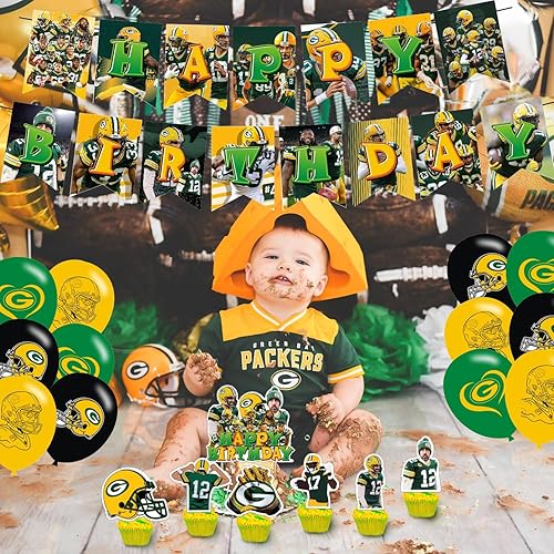 Miniatura 5 de Suministros de fiesta de cumpleaños temáticos para fiestas de cumpleaños, decoraciones de globos para fiestas de cumpleaños felices, decoraciones