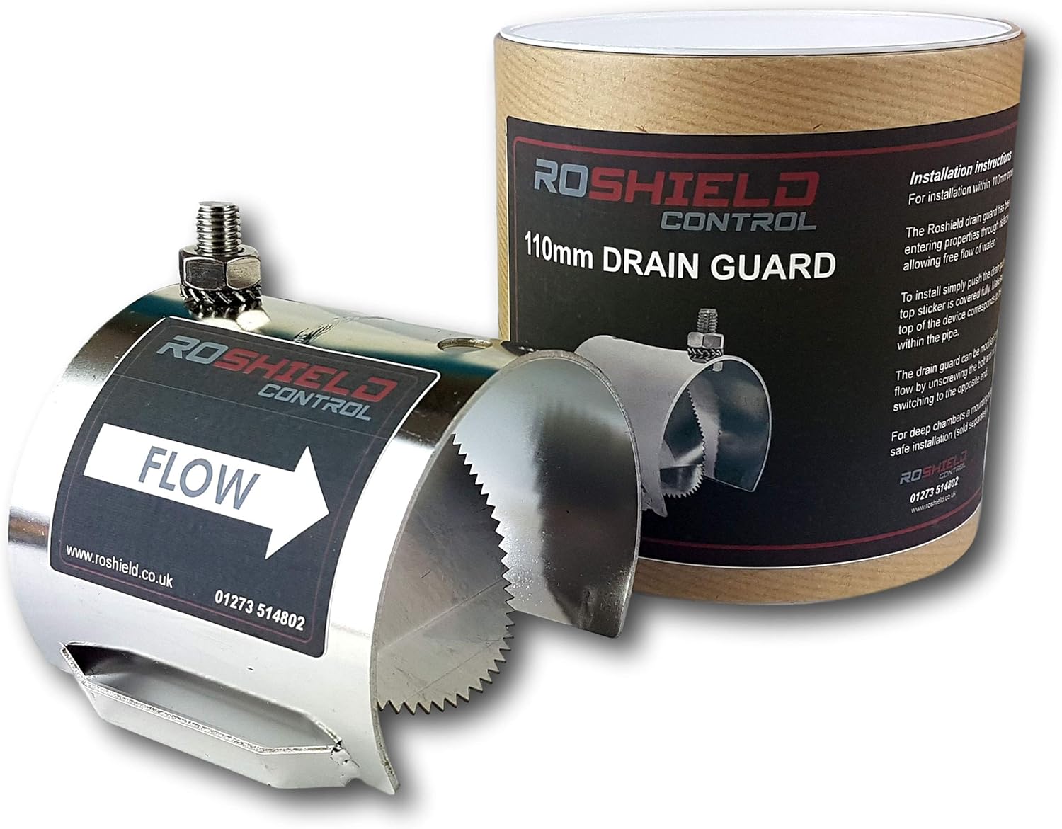 Roshield Rat Drain Guard Stop Rats within Drainage & Properties
