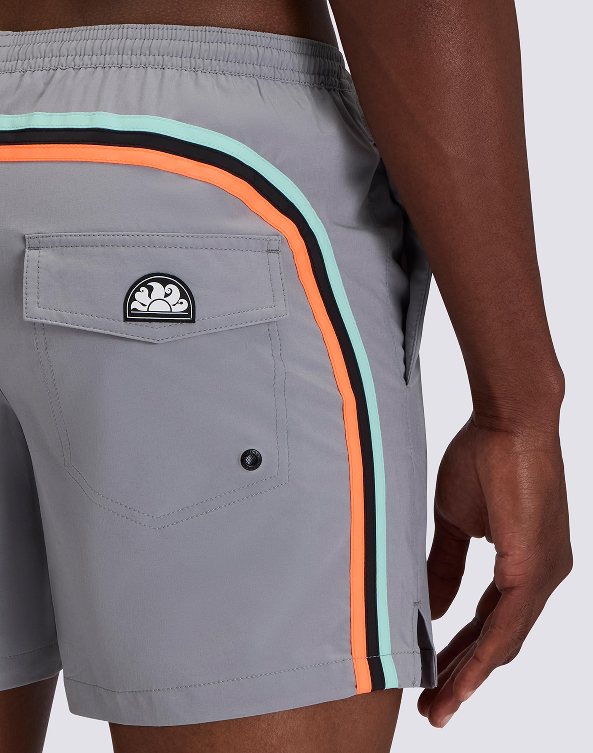 SUNDEK Pantaloncini da Bagno da Uomo Stretch Fabric 15"