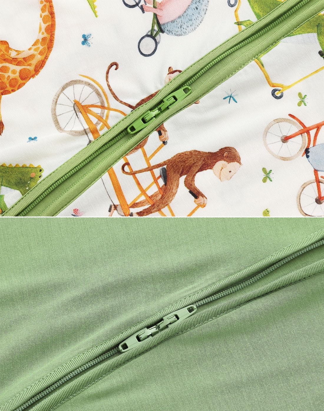 Baby Viscose from Bamboo Footless Pajamas Boys Girls Zippy Pjs Sleep 'N Play Romper - 0-24 Months - Image 6