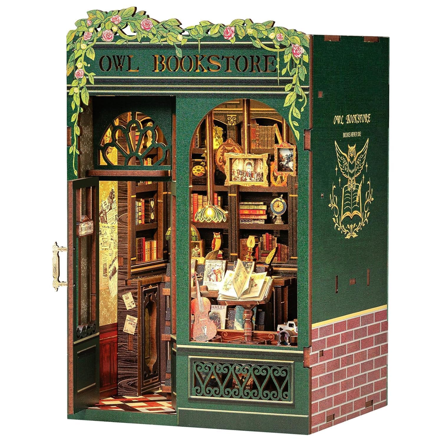 Buy PEISAINOX Book Nook Kit - DIY Miniature House Kit for Adults