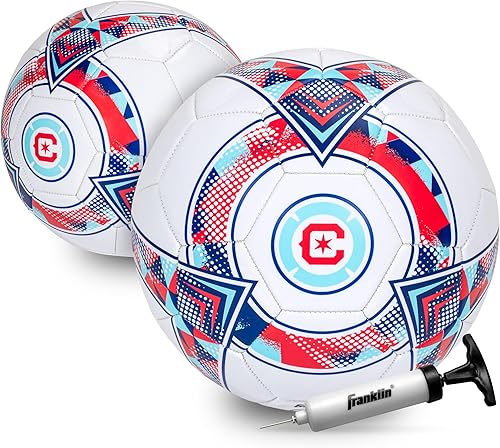 Miniatura 42 de Franklin Sports Pelotas de fútbol oficiales del equipo MLS - Balones de fútbol oficiales tamaño 5 - Balón de fútbol de tamaño y peso reglamentario