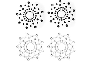 Sexy Women's Lingerie Crystal Rhinestone Pasties Breast Nipple Tassel Cover Halloween Christmas