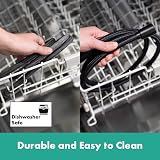 hansgrohe Rainfinity - Set Doccetta per Doccia con Doccino (3 Getti), Tubo Flessibile (1,60 M) E Asta Doccia (0,9 M), Bronzo Spazzolato - 7