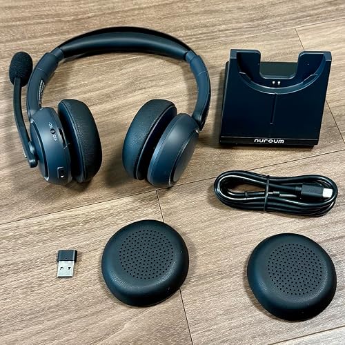 Amazon.co.jp: Nuroum HP31D ワイヤレス ヘッドセット 両耳 Bluetooth