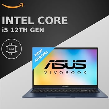 ASUS Vivobook 15, Intel Core i5-1235U, 12th Gen, 8GB RAM, 512GB