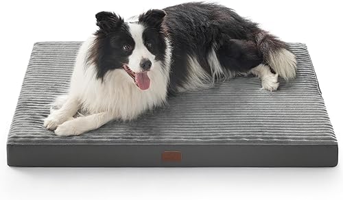 Miniatura 10 de Bedsure Cama para perros pequeños – Cama ortopédica para mascotas con funda extraíble lavable a máquina, no impermeable, alfombrilla de espuma para