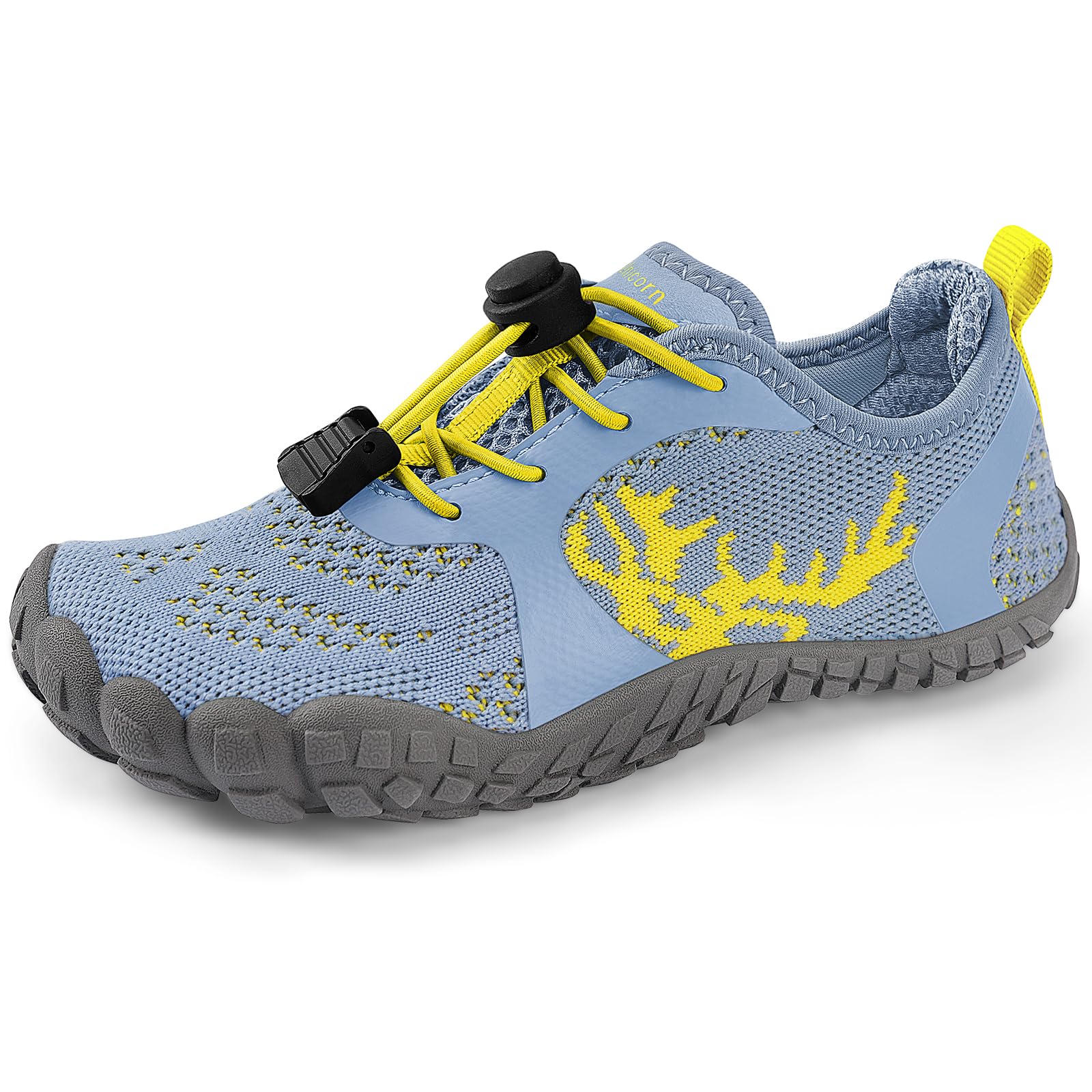 IceUnicorn Barfussschuhe Kinder Atmungsaktiv Hausschuhe rutschfest Wanderschuhe Leicht Laufschuhe