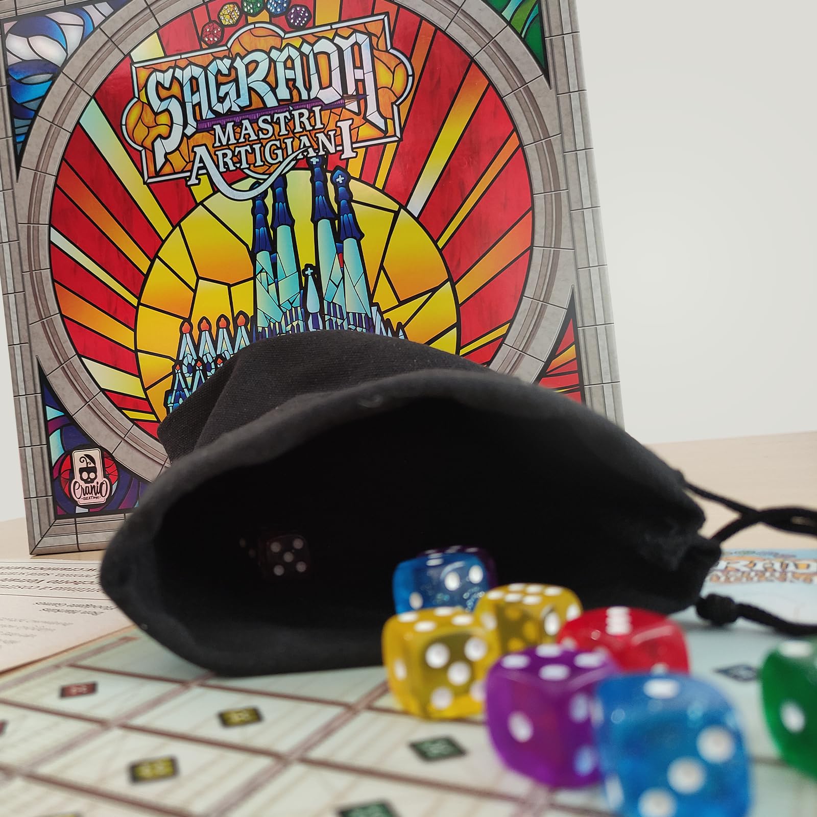 Cranio Creations - Sagrada, Mastri Artigiani - Il Gioco Legacy Per Costruire La Famosa Basilica Di Barcellona - Edizione in Lingua Italiana