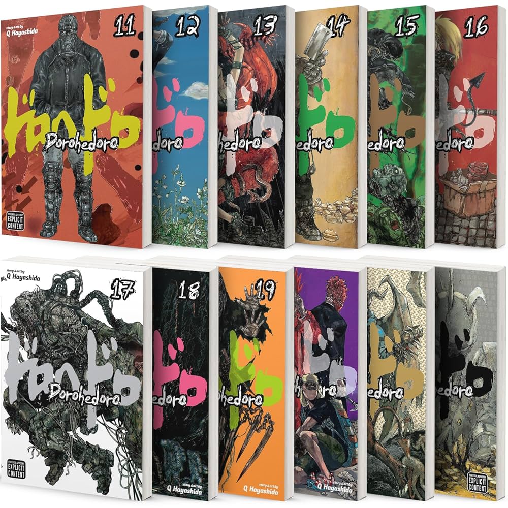 Amazon.co.jp: Dorohedoro Manga 12 Books Collection Set (Vol