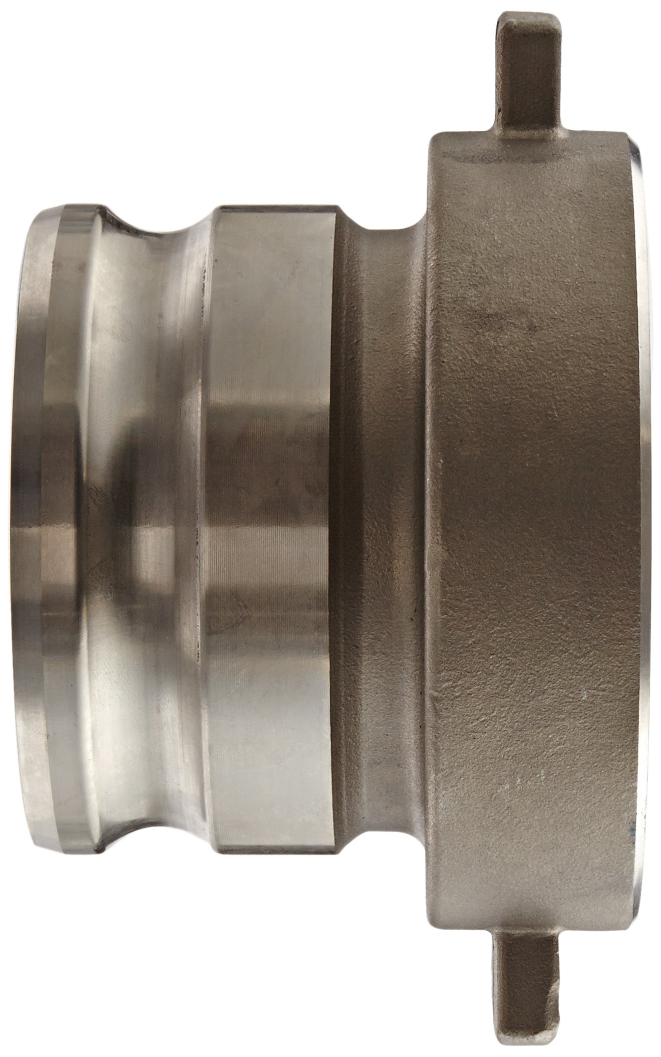 Dixon 400-TCA-SS Stainless Steel 316 Cam and Groove Hose Fitting, Tank Car Adapter, 5