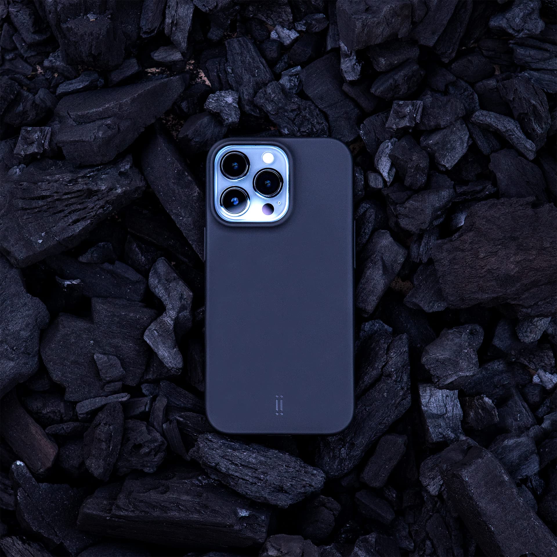 Cover per iPhone 12 Pro Max Natural ECOCASE [Materiali decorativi][100% riciclabile] Custodia protettiva [Protezione contro le cadute] [Morbida al