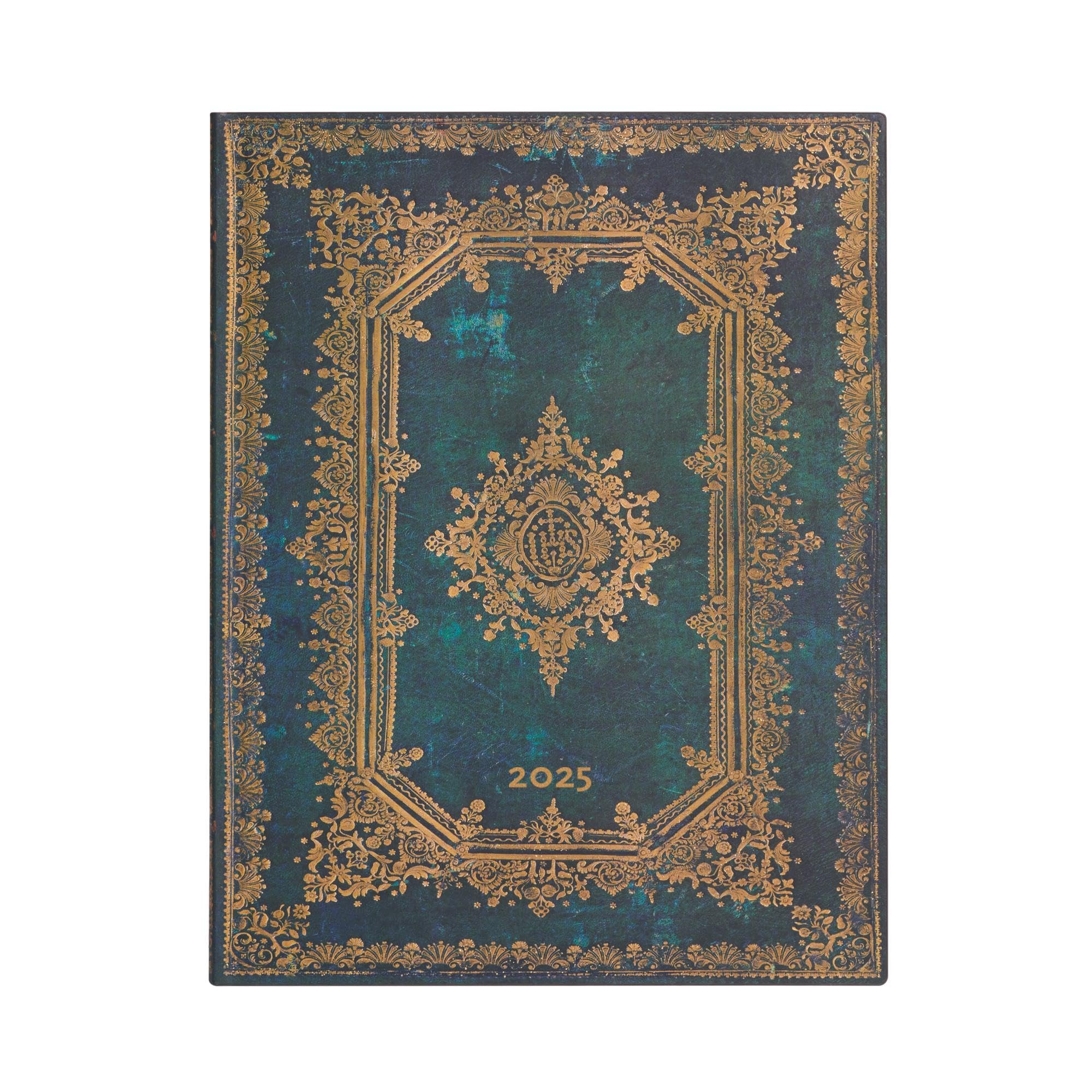 Paperblanks 12-Month Calendar Softcover Flexi 2025, Astra, Ultra, Vertical, Elastic Band Closure