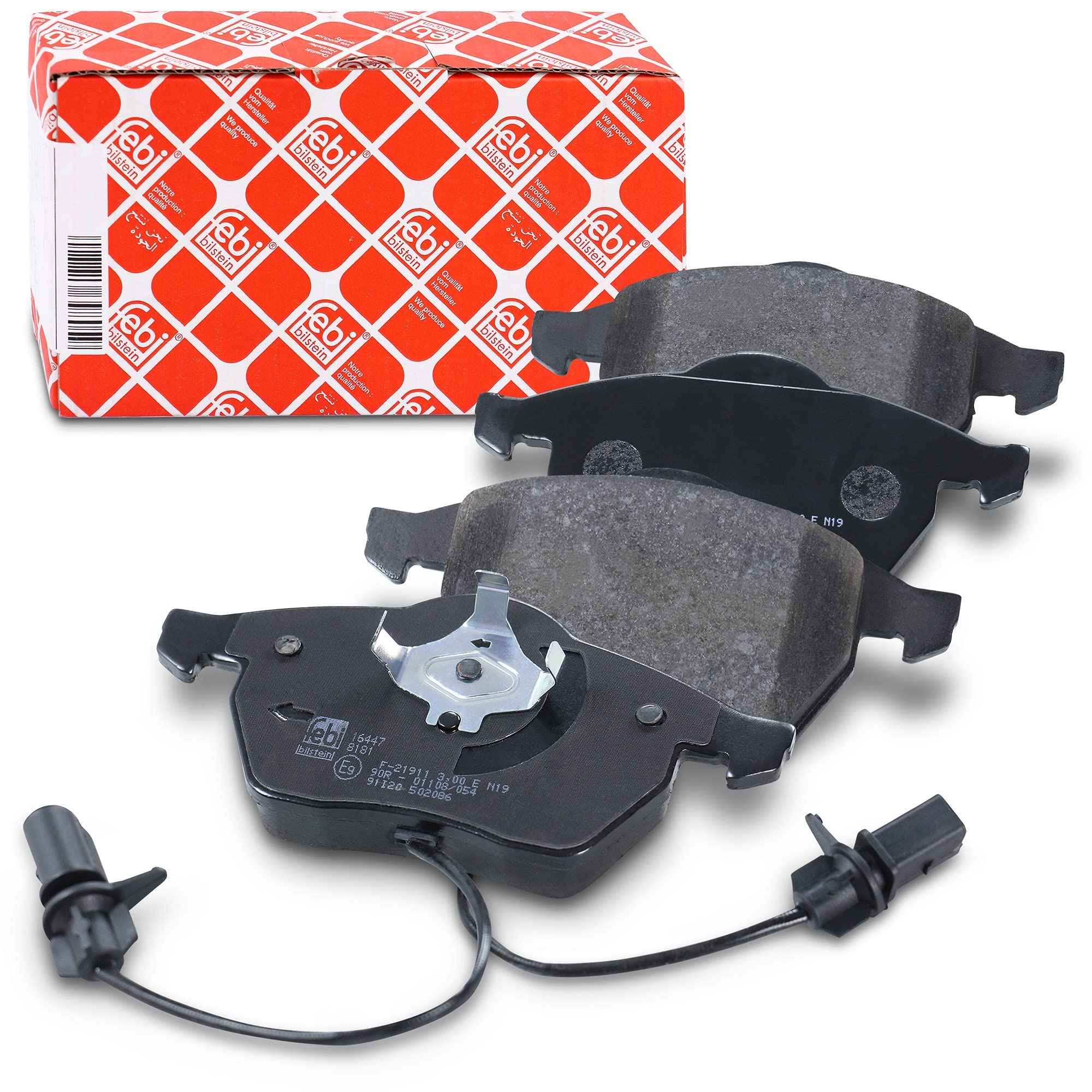 Kit de Plaquettes de Frein Febi Bilstein 16447 pour Volkswagen et Audi