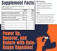 Vista 8 de Hi-Lyte Keto & Performance K700 Electrolitos Sin Sabor Cápsulas Rápidas, 40 Porciones