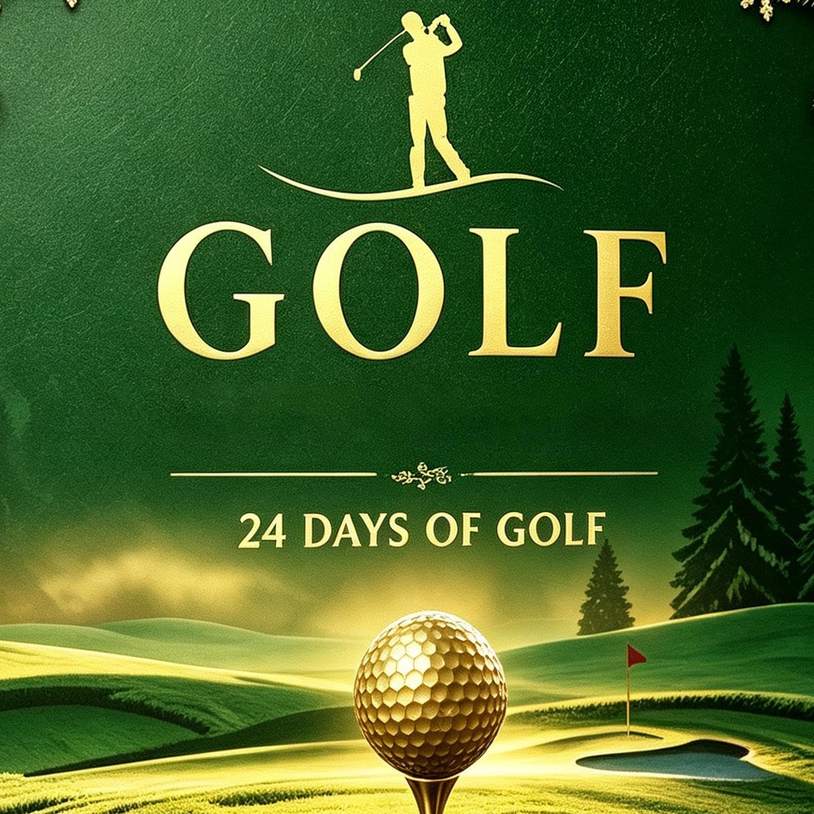 Calendario di Natale Golf Avvento 24 Giorni Golf Accessori