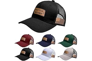 What's Up Brother Funny Trucker Hat, Baseball Snapback Cap