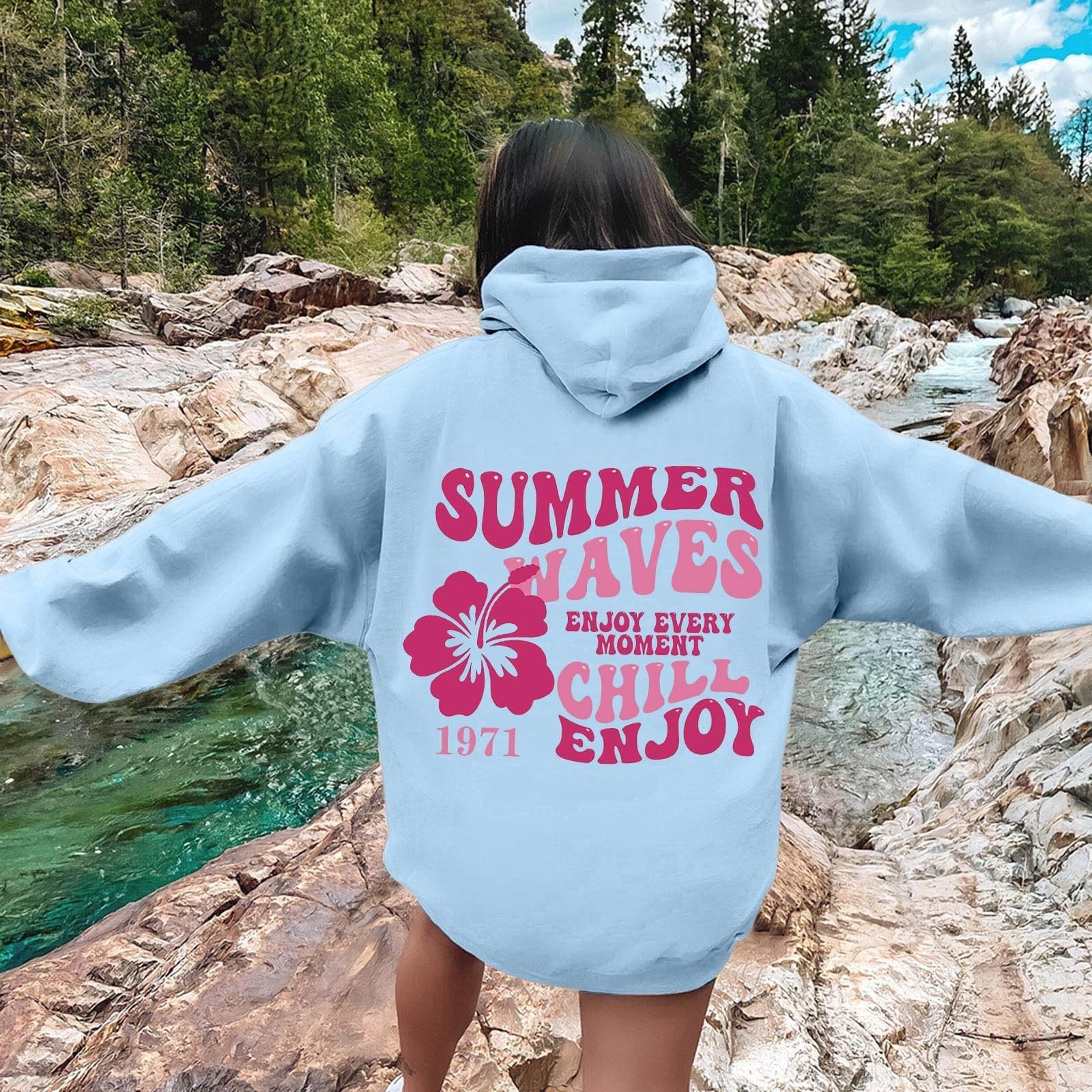 Różowa bluza z kapturem z motywem palmy dziewczęca bluza śliczne bluzy oversize bluza z kapturem damskie bluzy i bluzy z kapturem estetyczna damska bluza z kapturem z długim rękawem bluza z kapturem