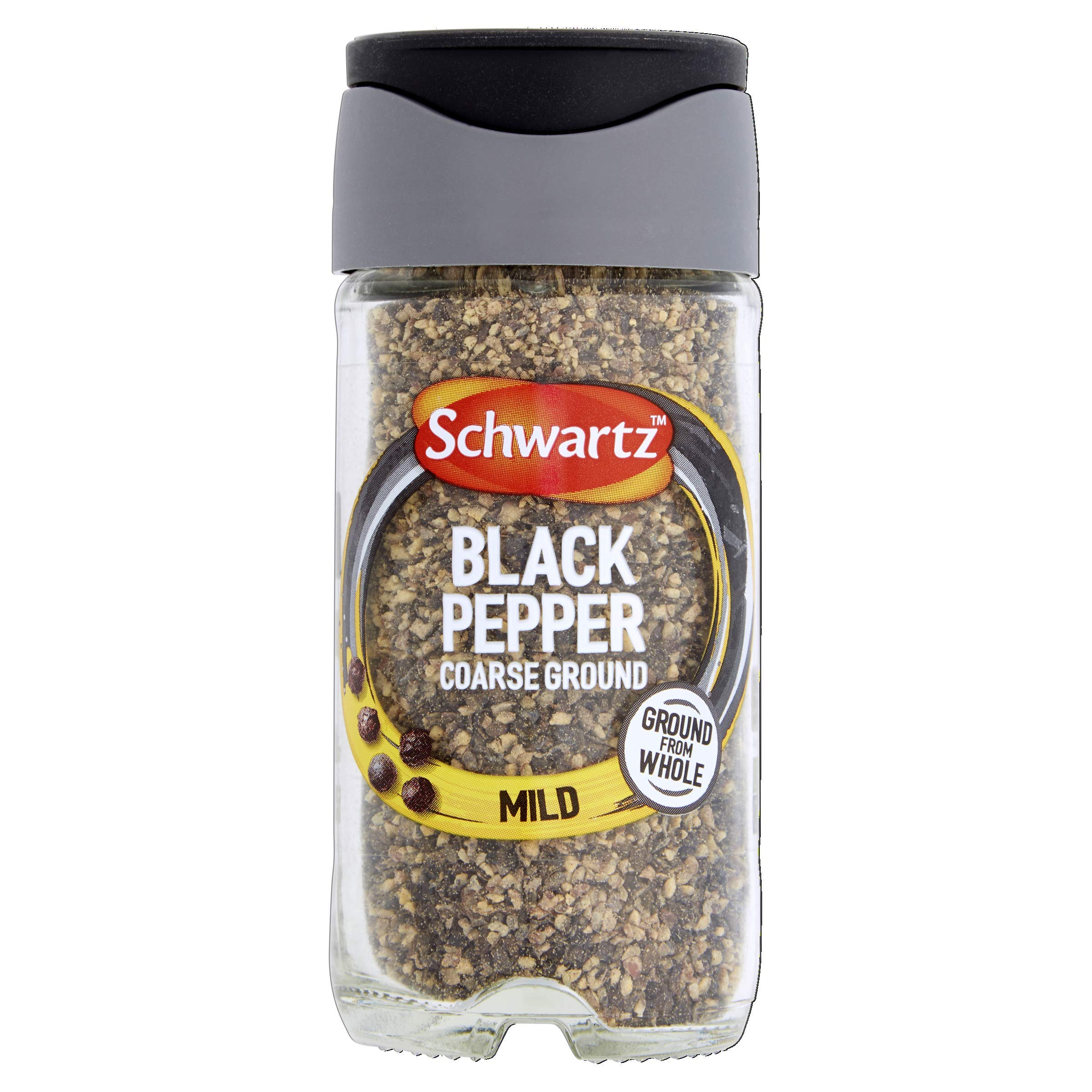 Schwartz Black Pepper Mild Coarse Ground, 33g