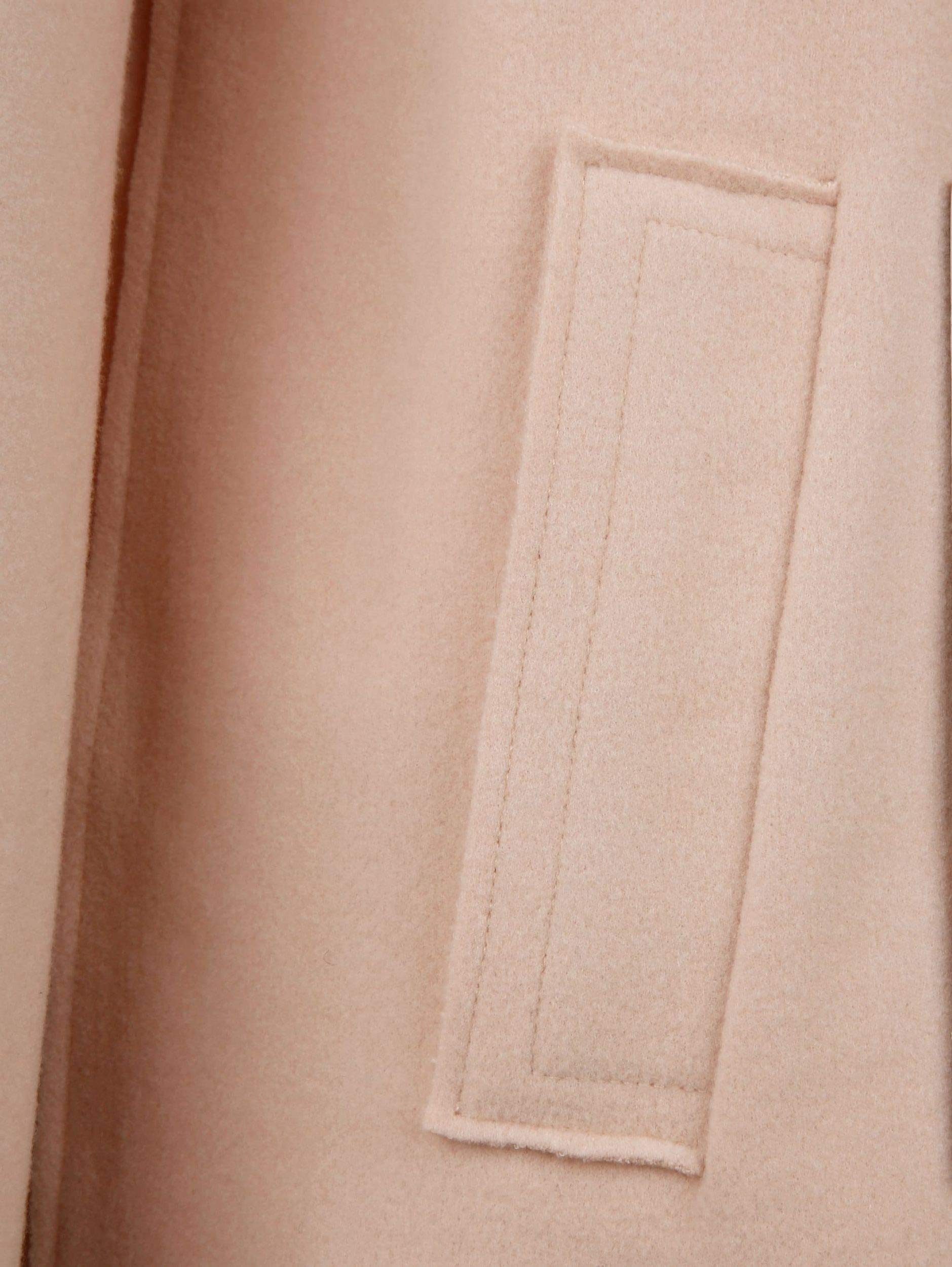 Marken Mantel Jacke in Doubleface-Qualität beige Gr. 46, Gr. 48 1120379370